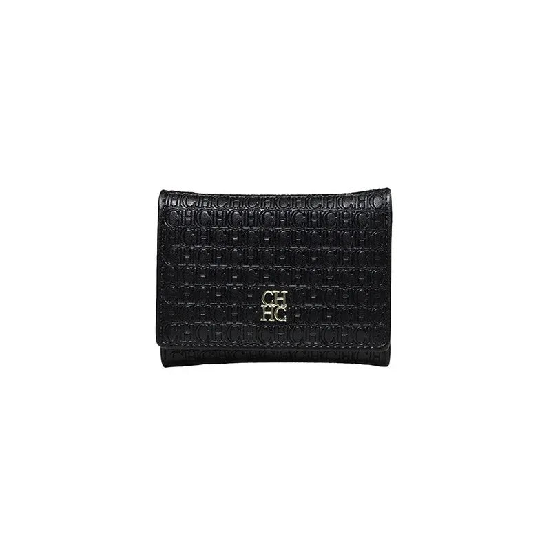 “Carolina Herrera Women’s Wallet – Stylish Minimalist Handbag in Macaron Color”