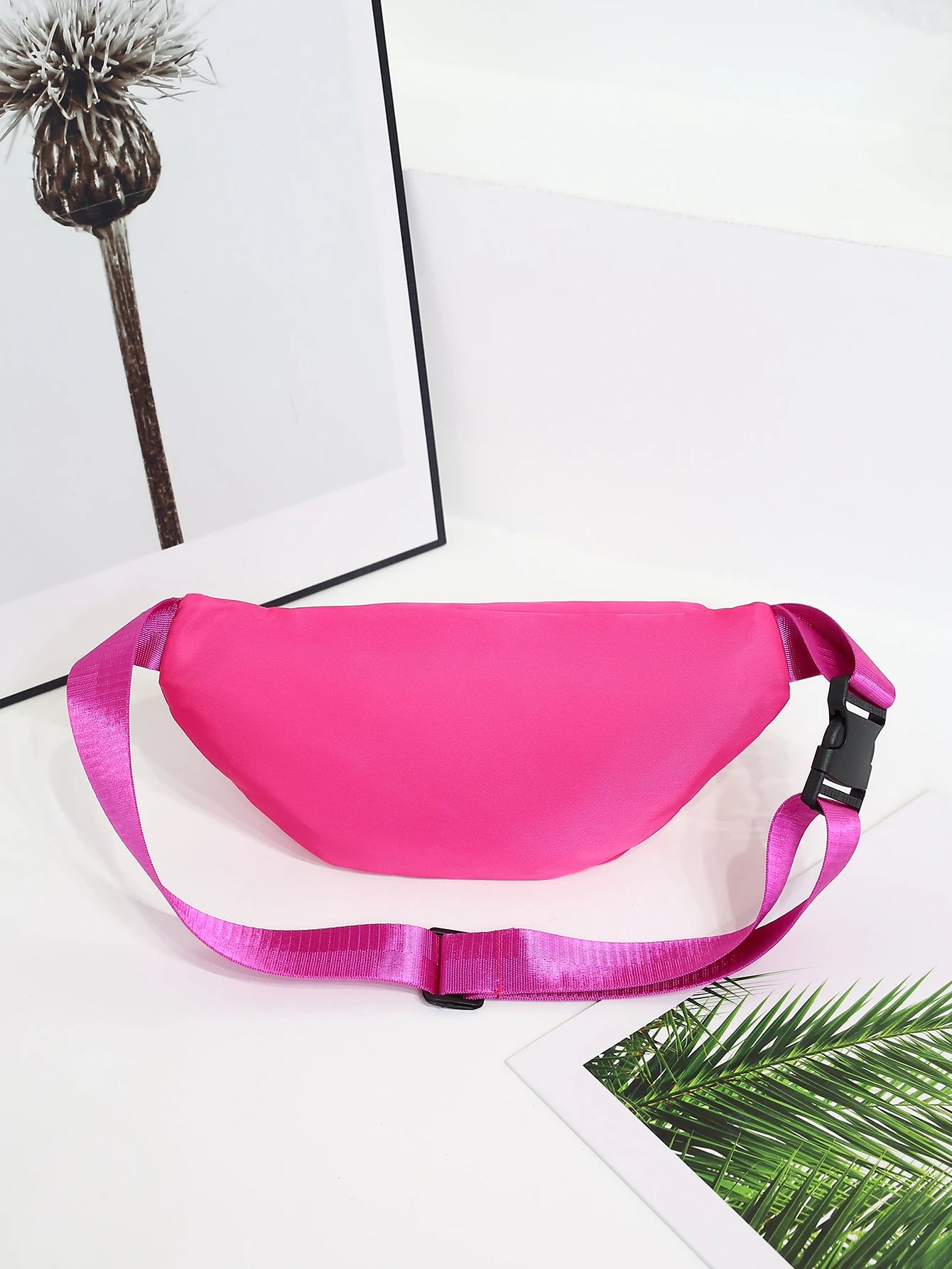 Women’s Minimalist Sports Waist Bag – Multi-Layer Crossbody Fanny Pack