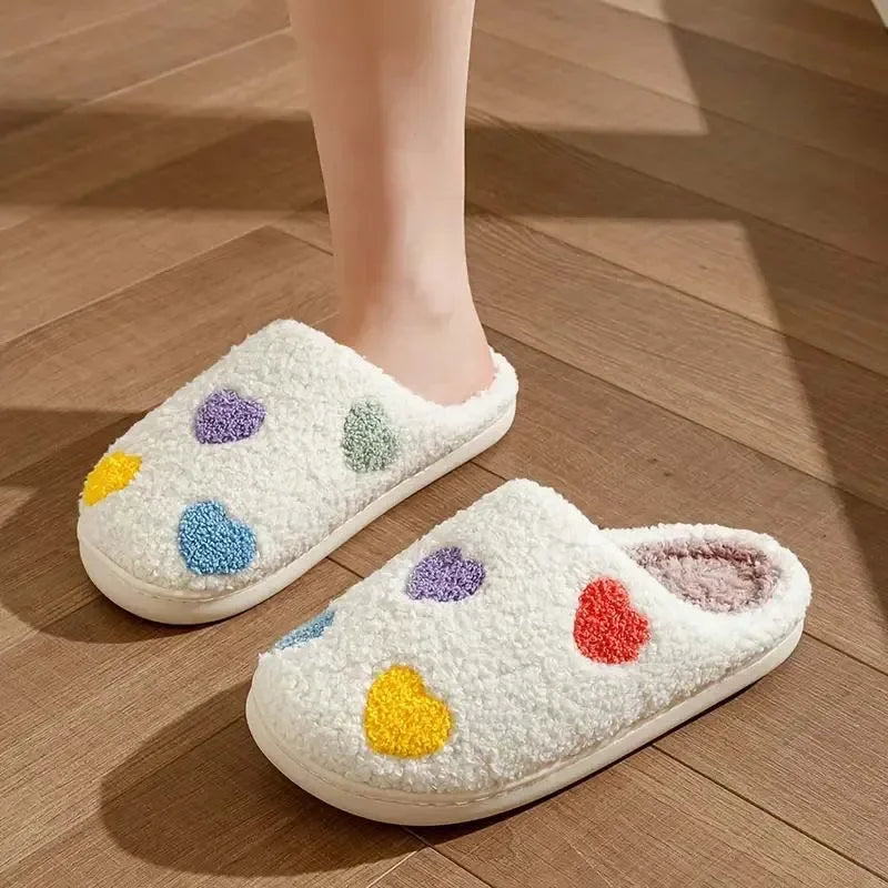 Winter Warm Slippers for Women – Soft Sole, Anti-Slip, Comfortable Home Wear