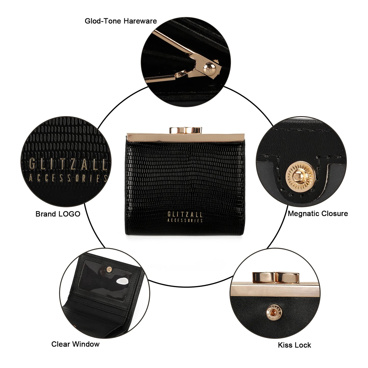 Elegant Luxury Lady Wallet Perfect Woman Purse