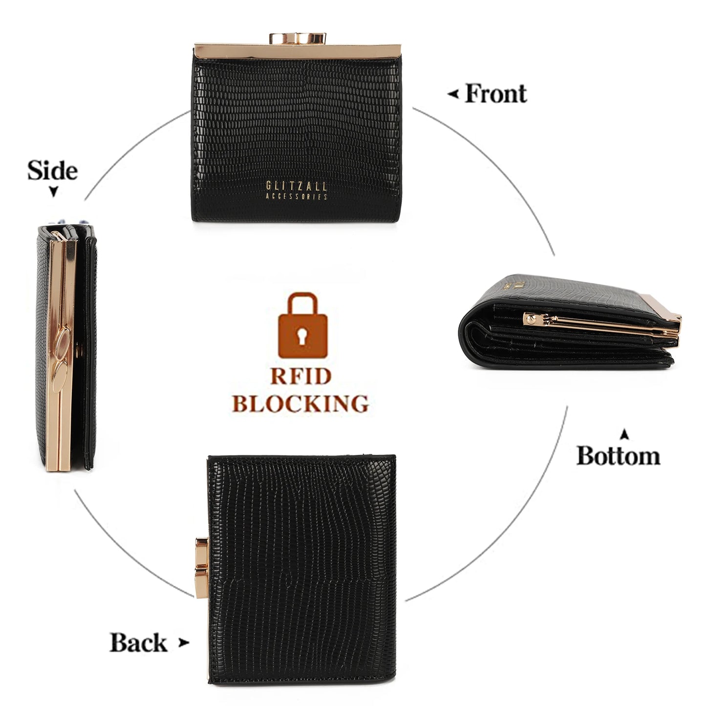 Elegant Luxury Lady Wallet Perfect Woman Purse