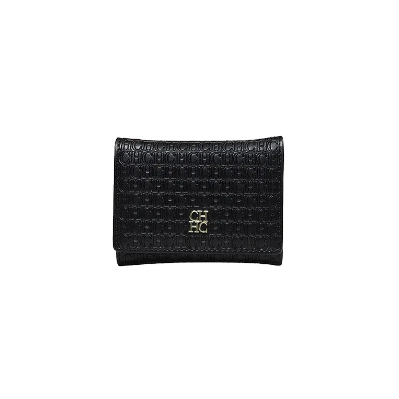 “Carolina Herrera Women’s Wallet – Stylish Minimalist Handbag in Macaron Color”