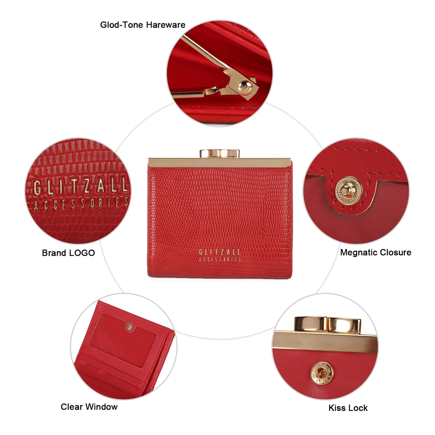 Elegant Luxury Lady Wallet Perfect Woman Purse